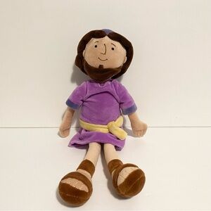 Hallmark My Friend Jonah Plush Doll Jonah + the Fish Bible Story Stuffed Animal